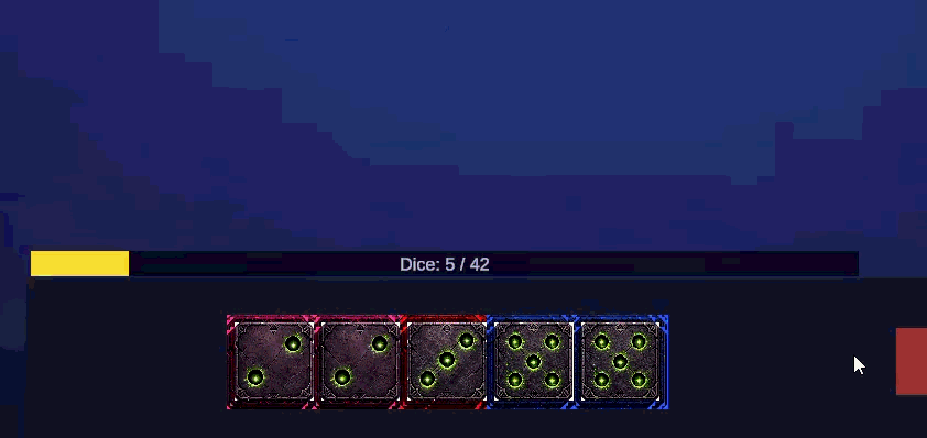 Die face tooltip demo