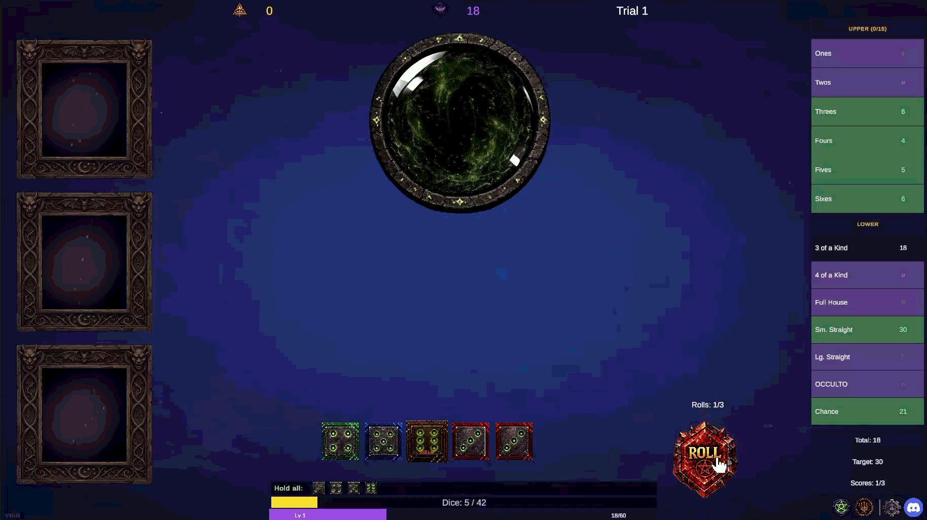 Ritual progression bar