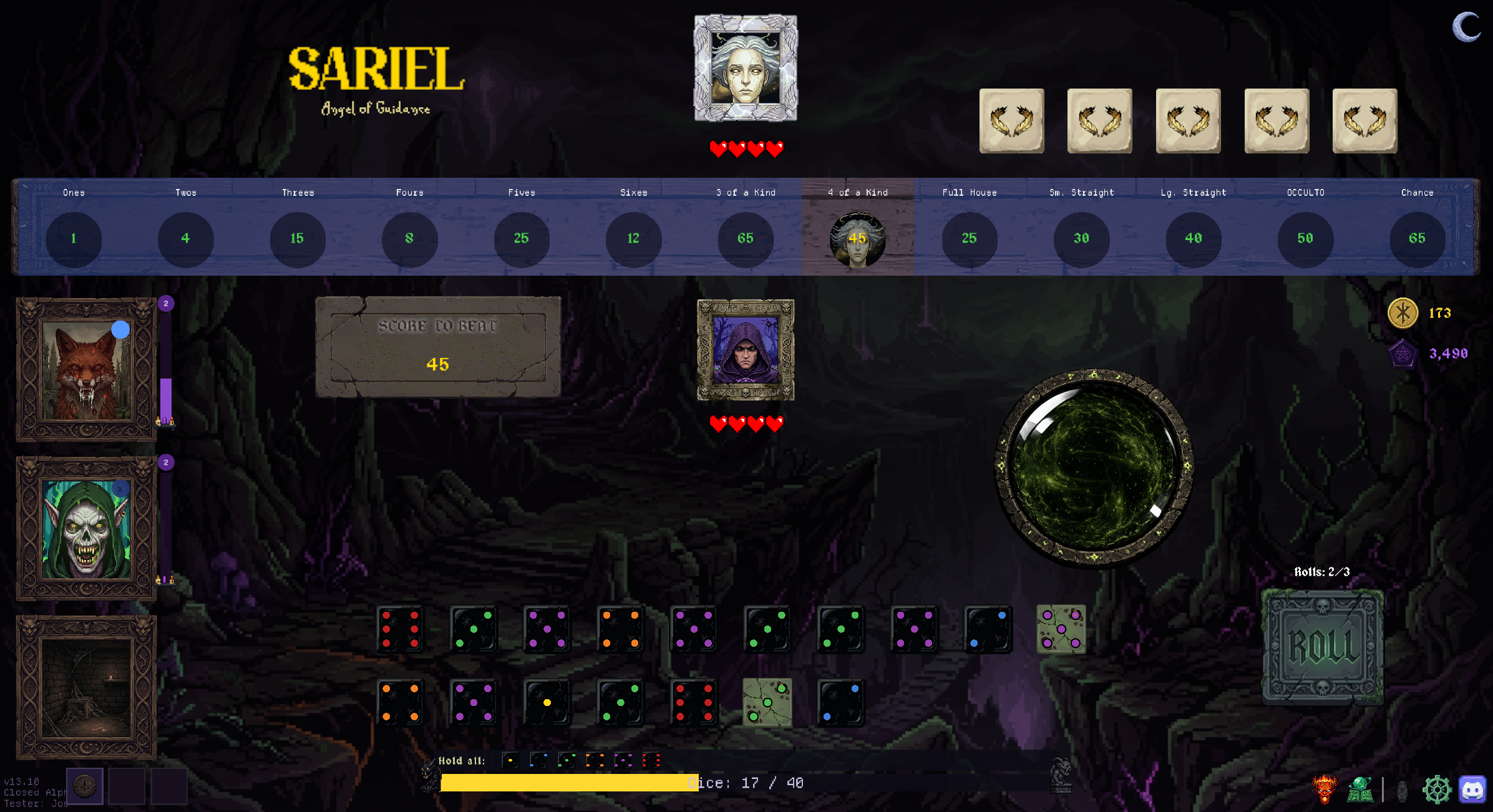 Angel boss battle